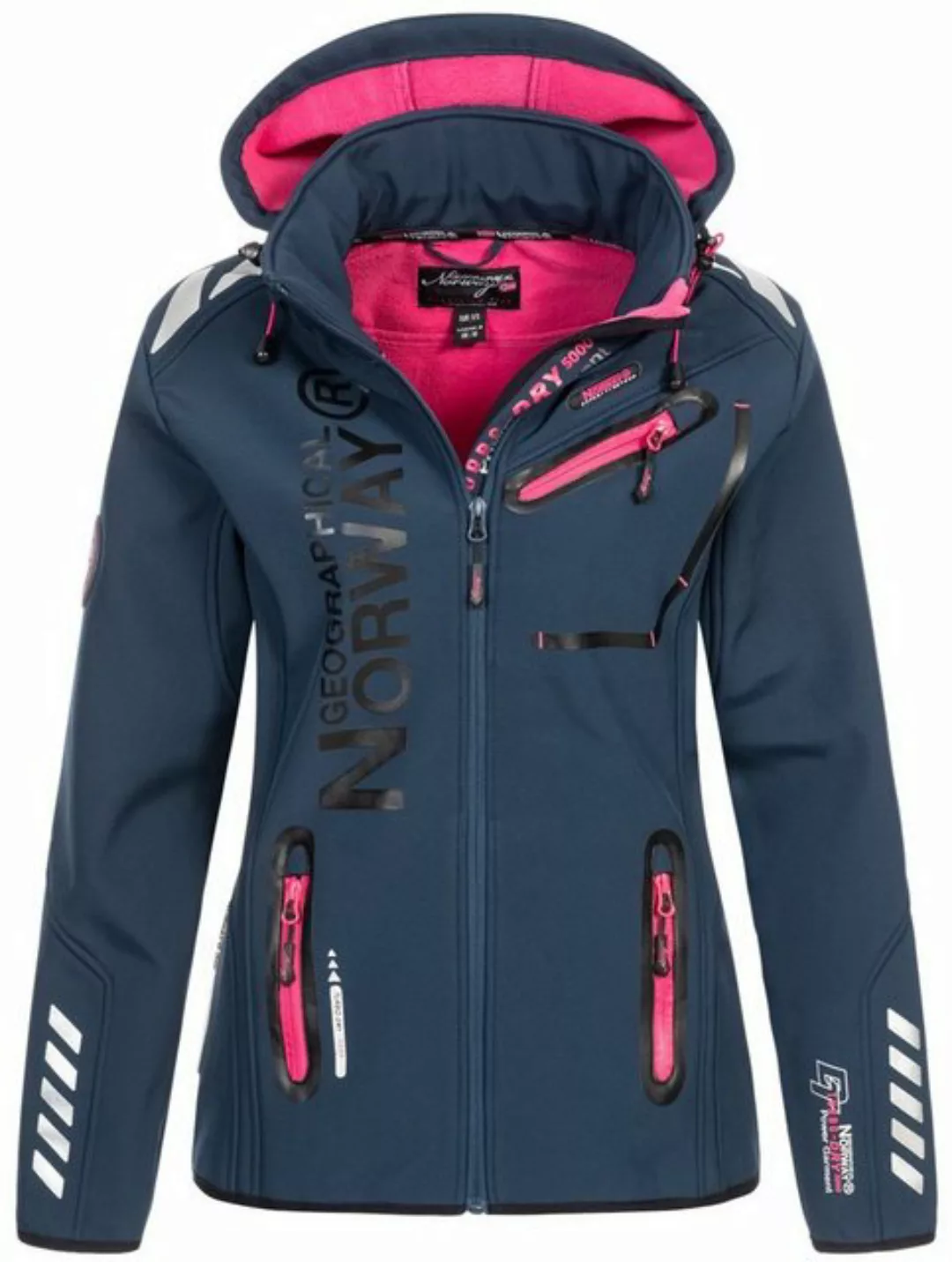 Geographical Norway Softshelljacke Damen Softshelljacke Übergangsjacke Früh günstig online kaufen