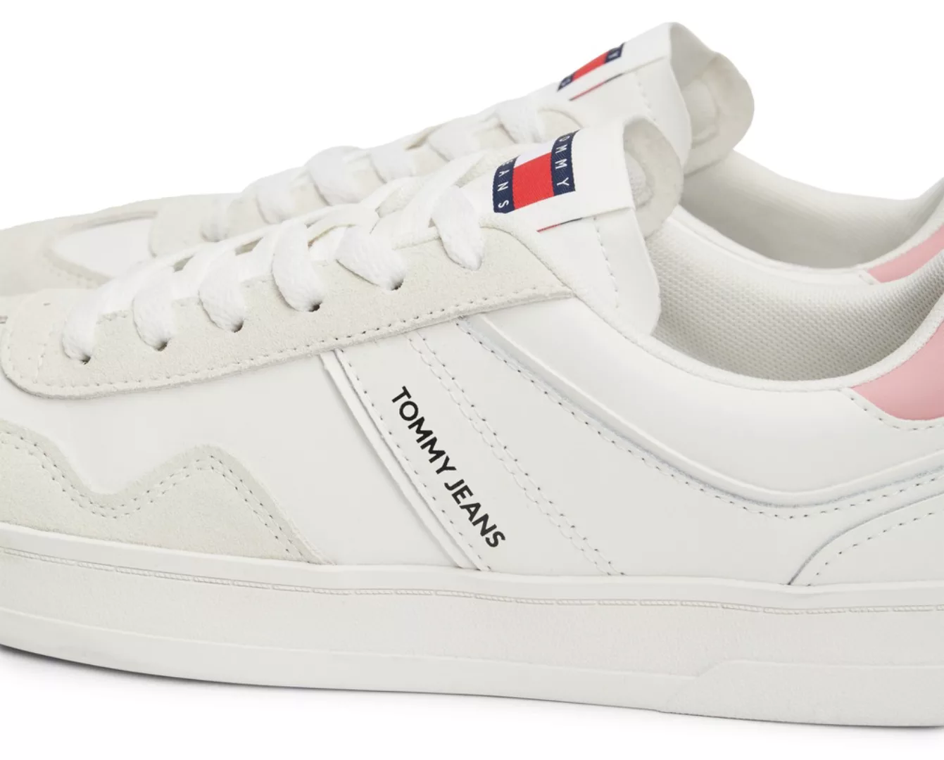 Tommy Jeans Plateausneaker "TJW COURT SNEAKER", Freizeitschuh, Halbschuh, S günstig online kaufen