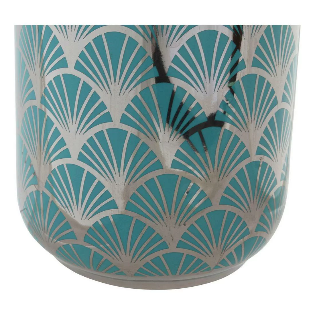 Vase Dkd Home Decor Porzellan Türkis Orientalisch (15 X 15 X 41.5 Cm) günstig online kaufen