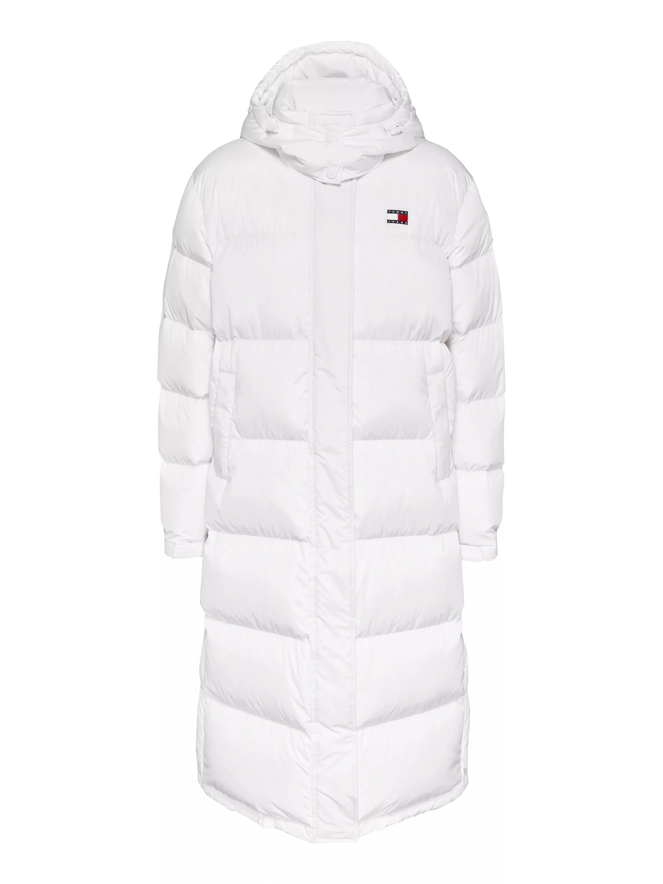 Tommy Jeans Steppmantel "TJW ALASKA LONG PUFFER EXT", mit Logostickerei günstig online kaufen