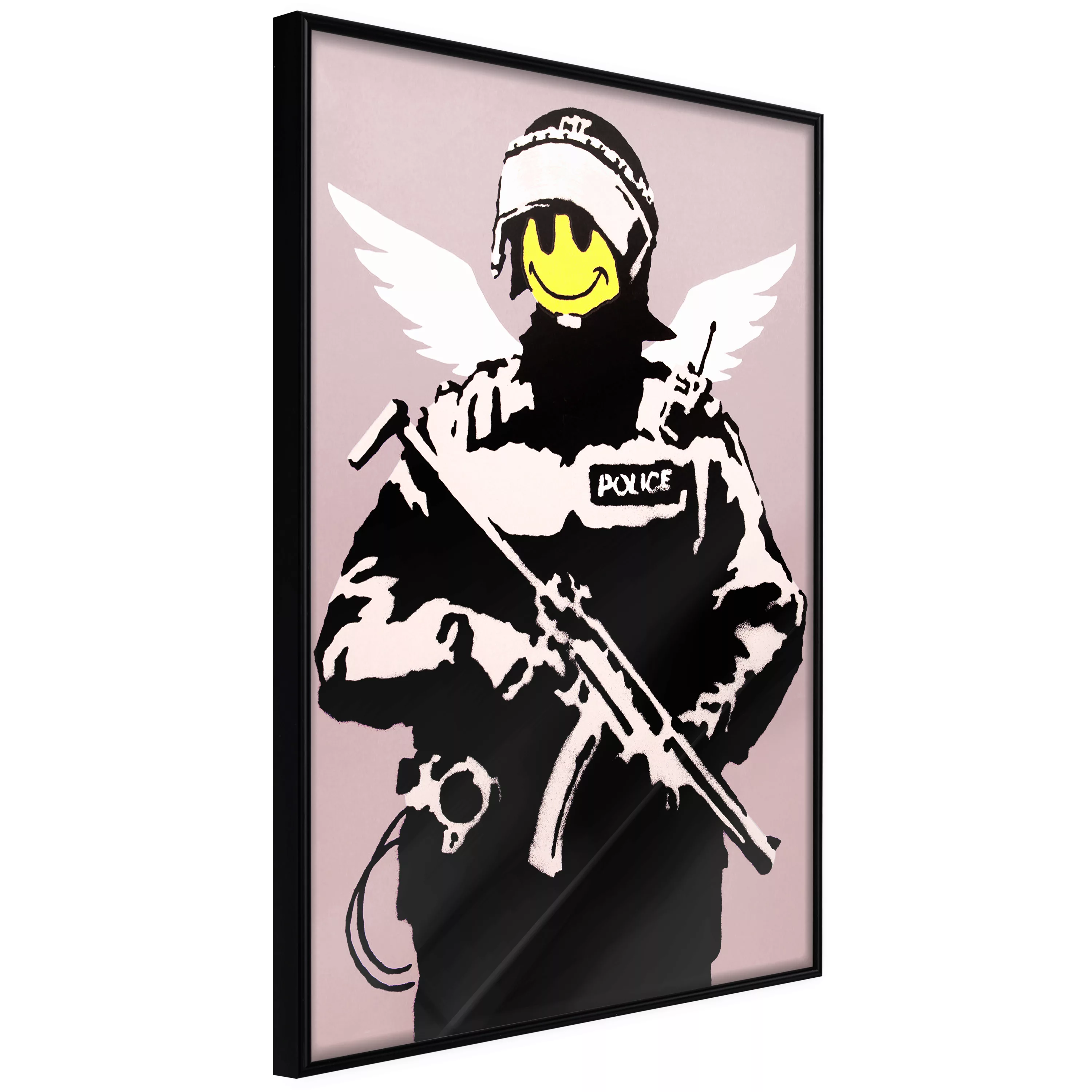 Poster - Banksy: Flying Copper günstig online kaufen