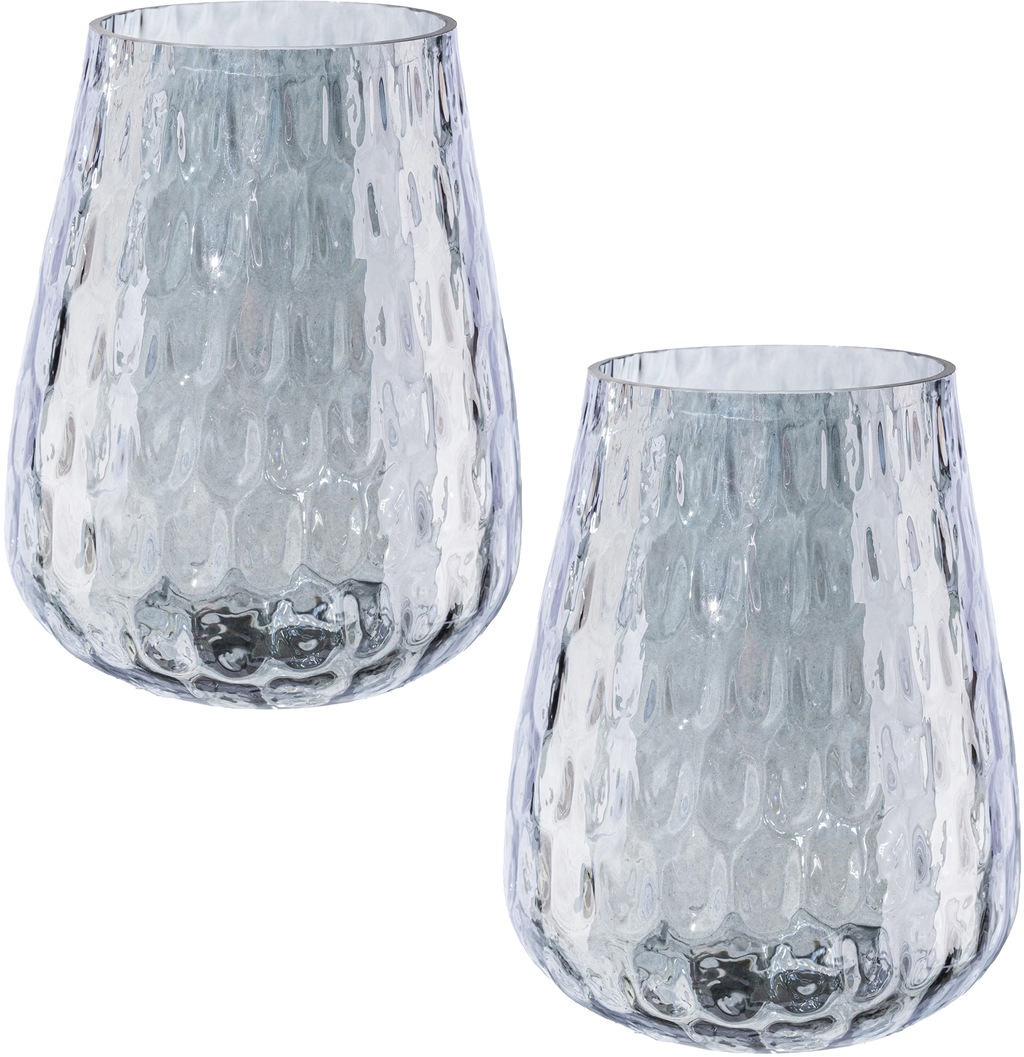 Creativ home Windlicht "Weihnachtsdeko", (Set, 2 St.), aus Glas günstig online kaufen