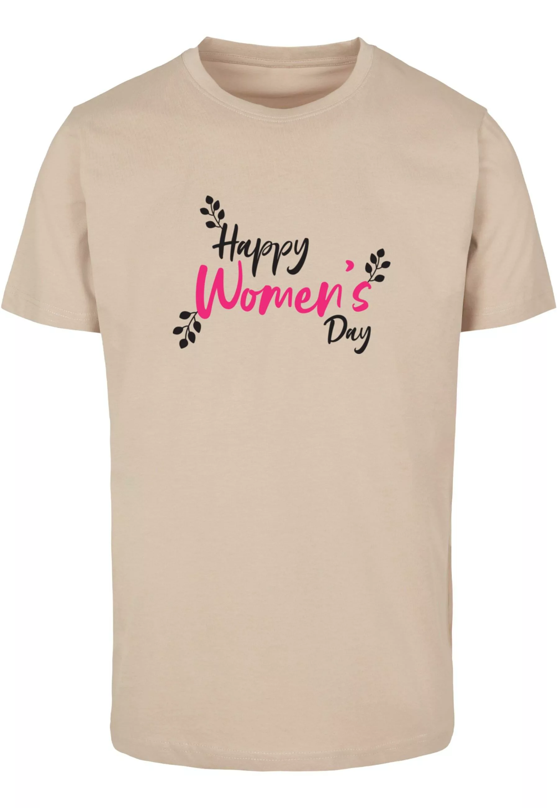 Merchcode T-Shirt "Merchcode Unisex WD - Happy Womens Day T-Shirt Round Nec günstig online kaufen