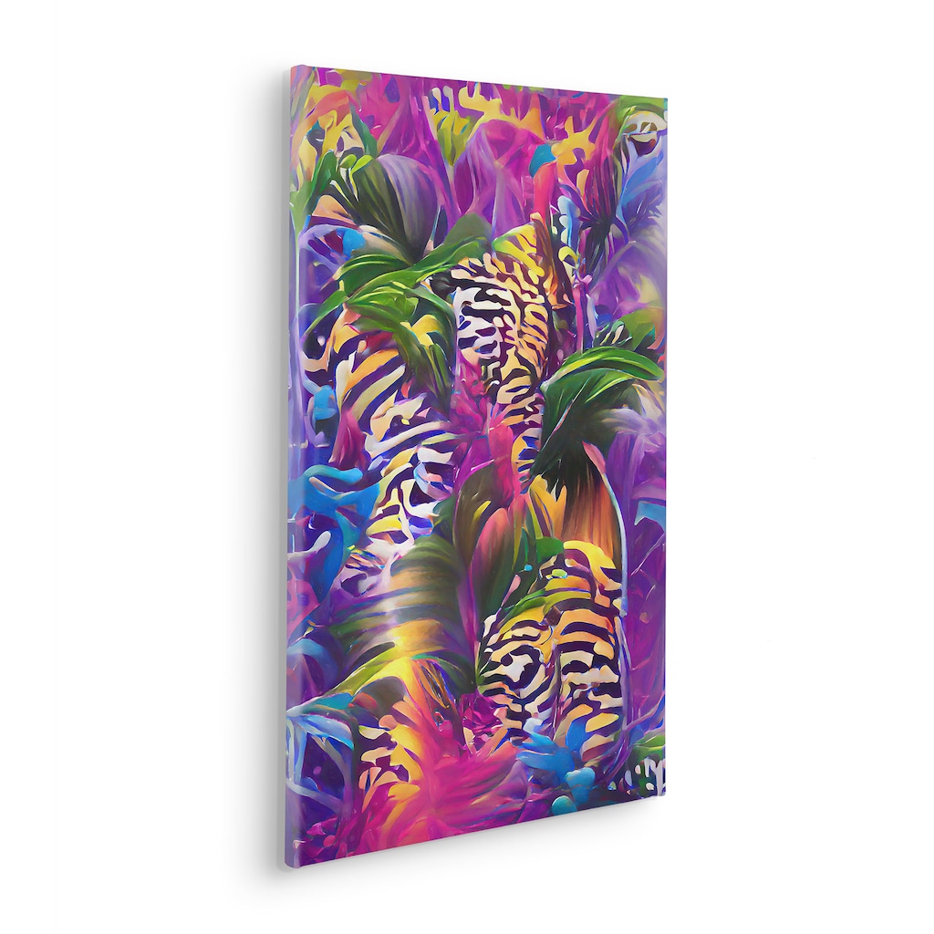 Komar Leinwandbild "Disco Fever - Größe 40 x 60 cm", Natur, (1 St.), Keilra günstig online kaufen