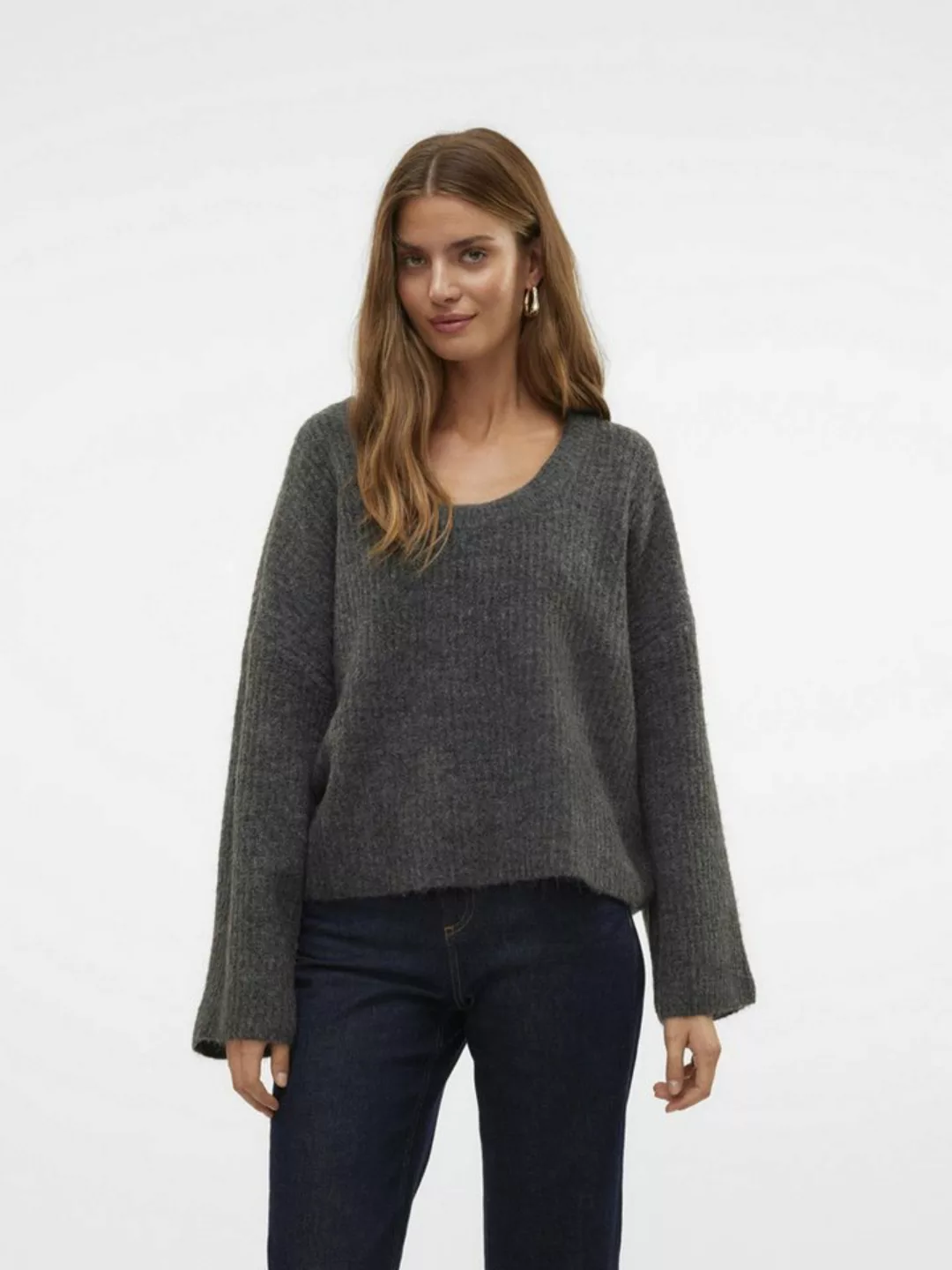 Vero Moda Strickpullover VMGemma (1-tlg) Plain/ohne Details günstig online kaufen