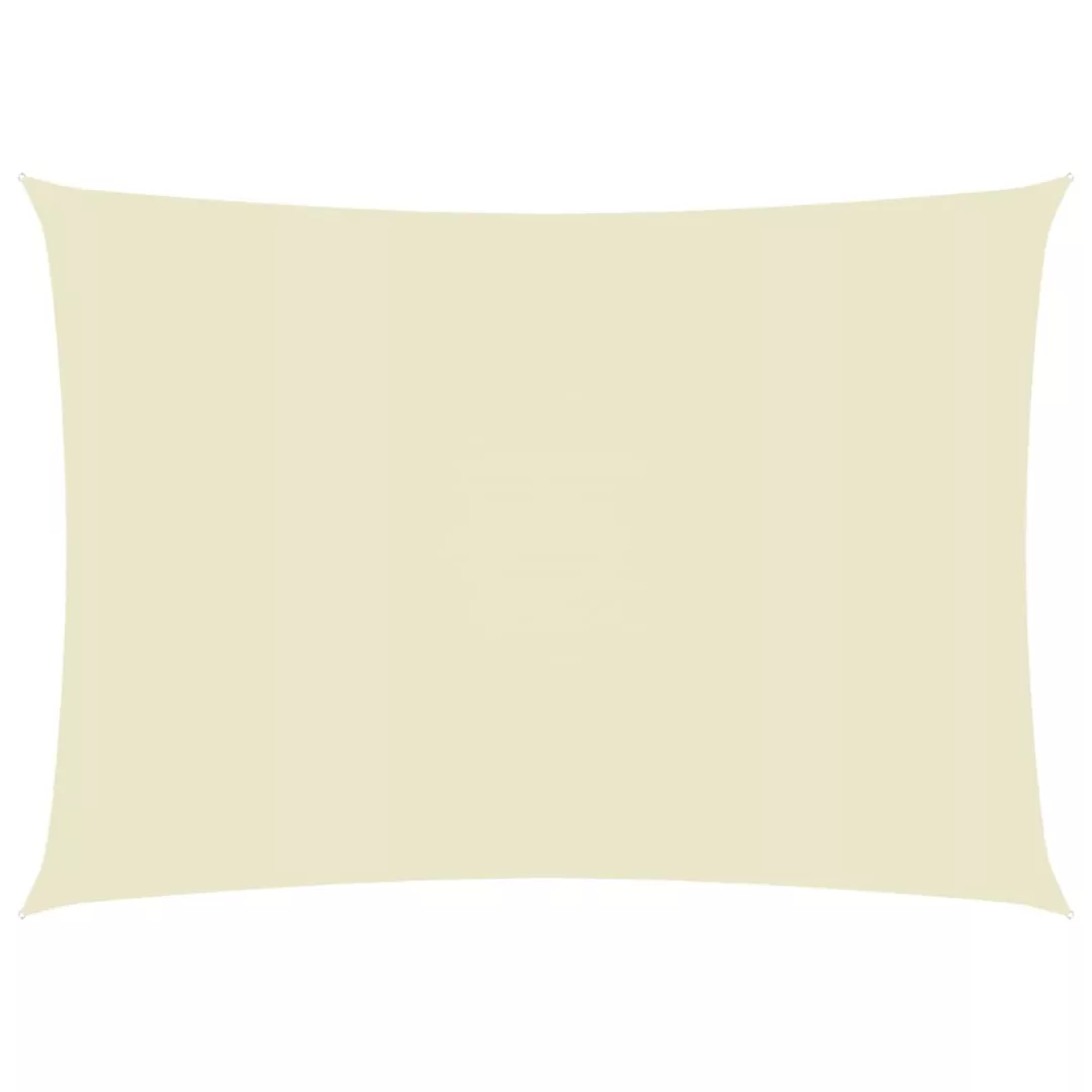 Sonnensegel Oxford-gewebe Rechteckig 6x8 M Creme günstig online kaufen