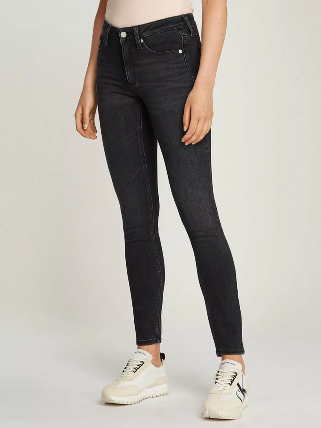 Calvin Klein Jeans Skinny-fit-Jeans MID RISE SKINNY im 5-Pocket-Style günstig online kaufen