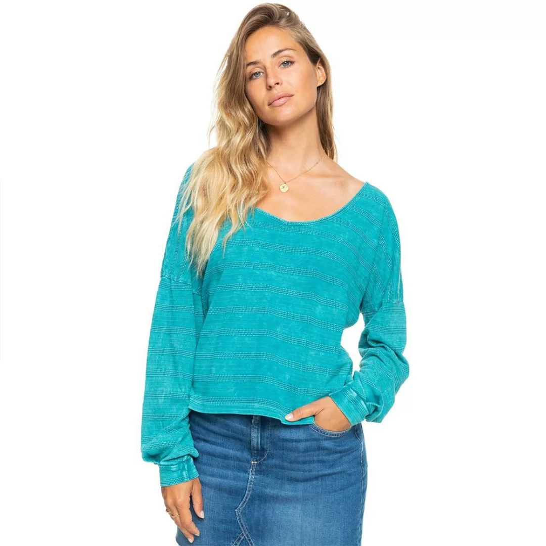Roxy More Sunshine Langarm-t-shirt S Deep Lake günstig online kaufen