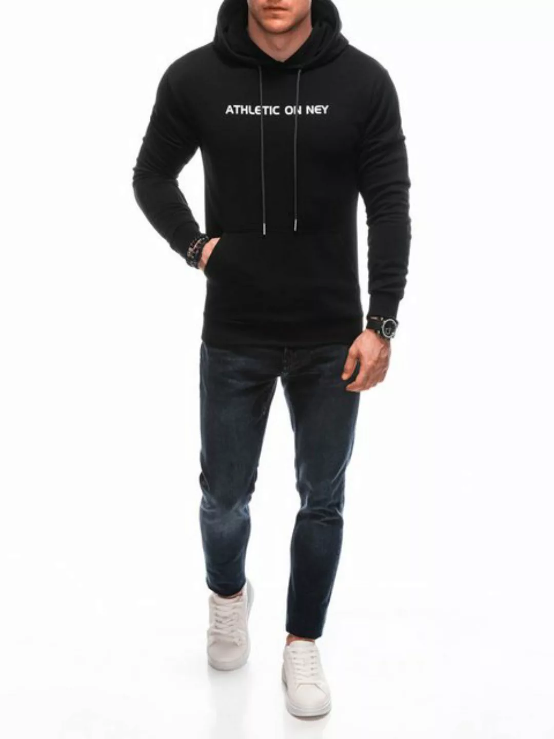 Edoti Kapuzenpullover Sweatshirt mit Kapuze günstig online kaufen