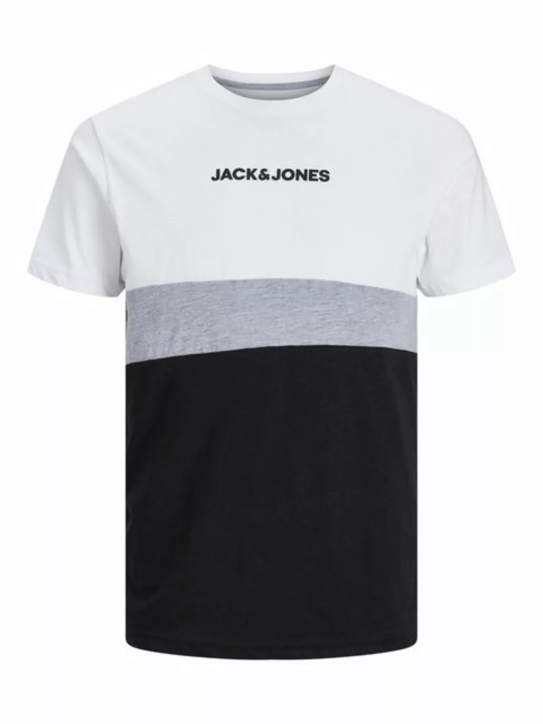 Jack & Jones Rundhalsshirt JJEREID BLOCKING TEE SS NOOS günstig online kaufen