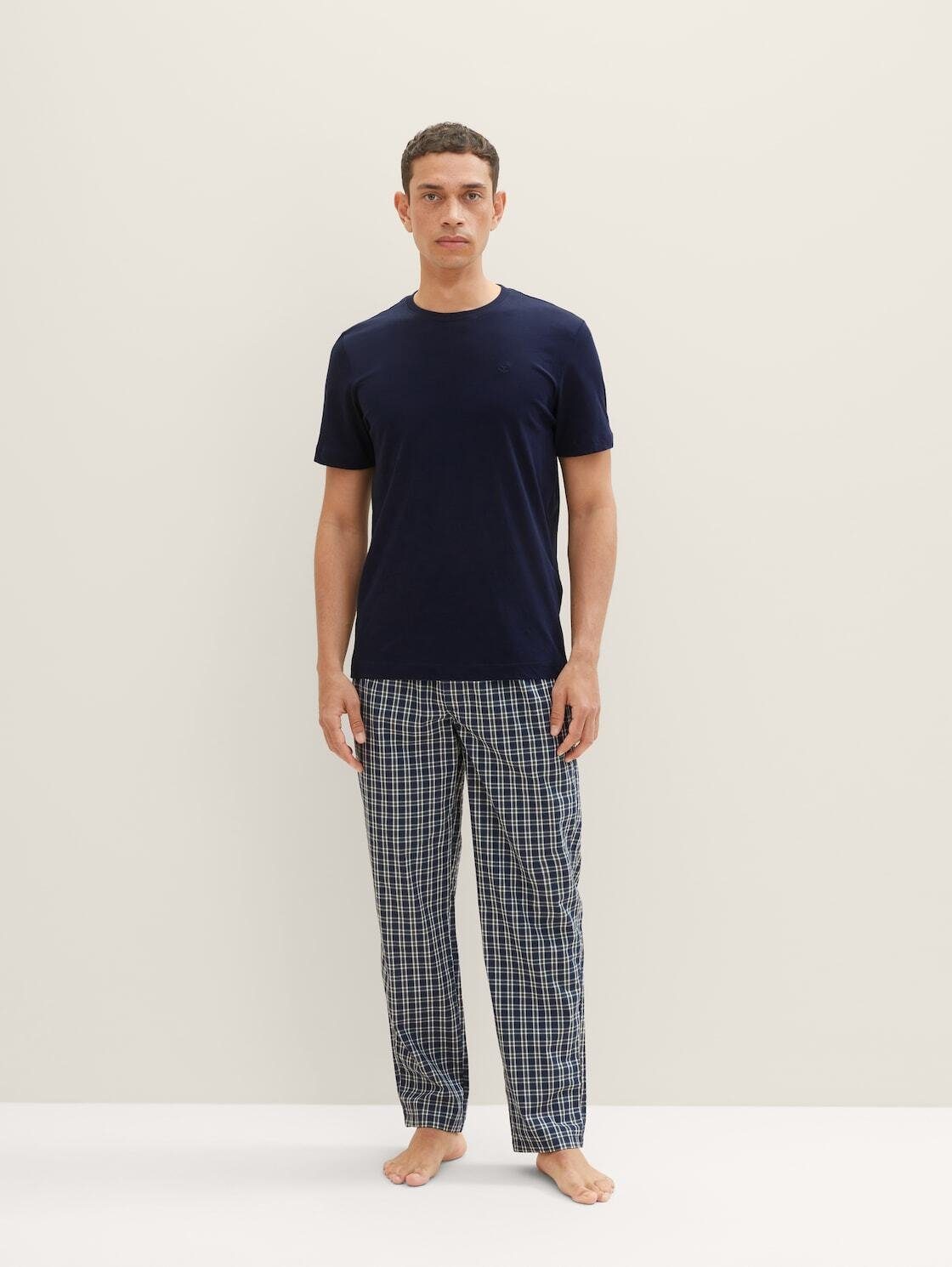 TOM TAILOR Pyjamahose "Dakota", mit klassichem Karo-Design günstig online kaufen
