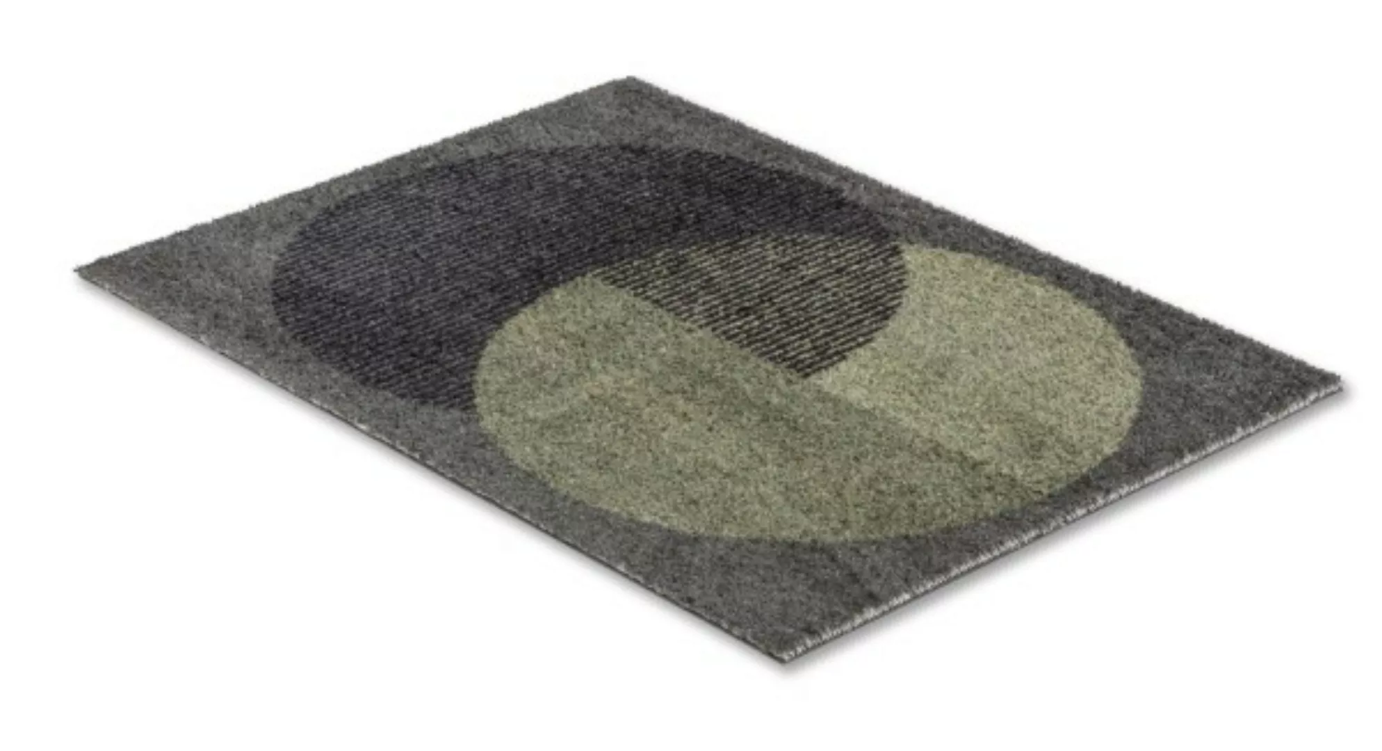 Manhattan Fußmatte Circle olivgrün 67x100 cm günstig online kaufen