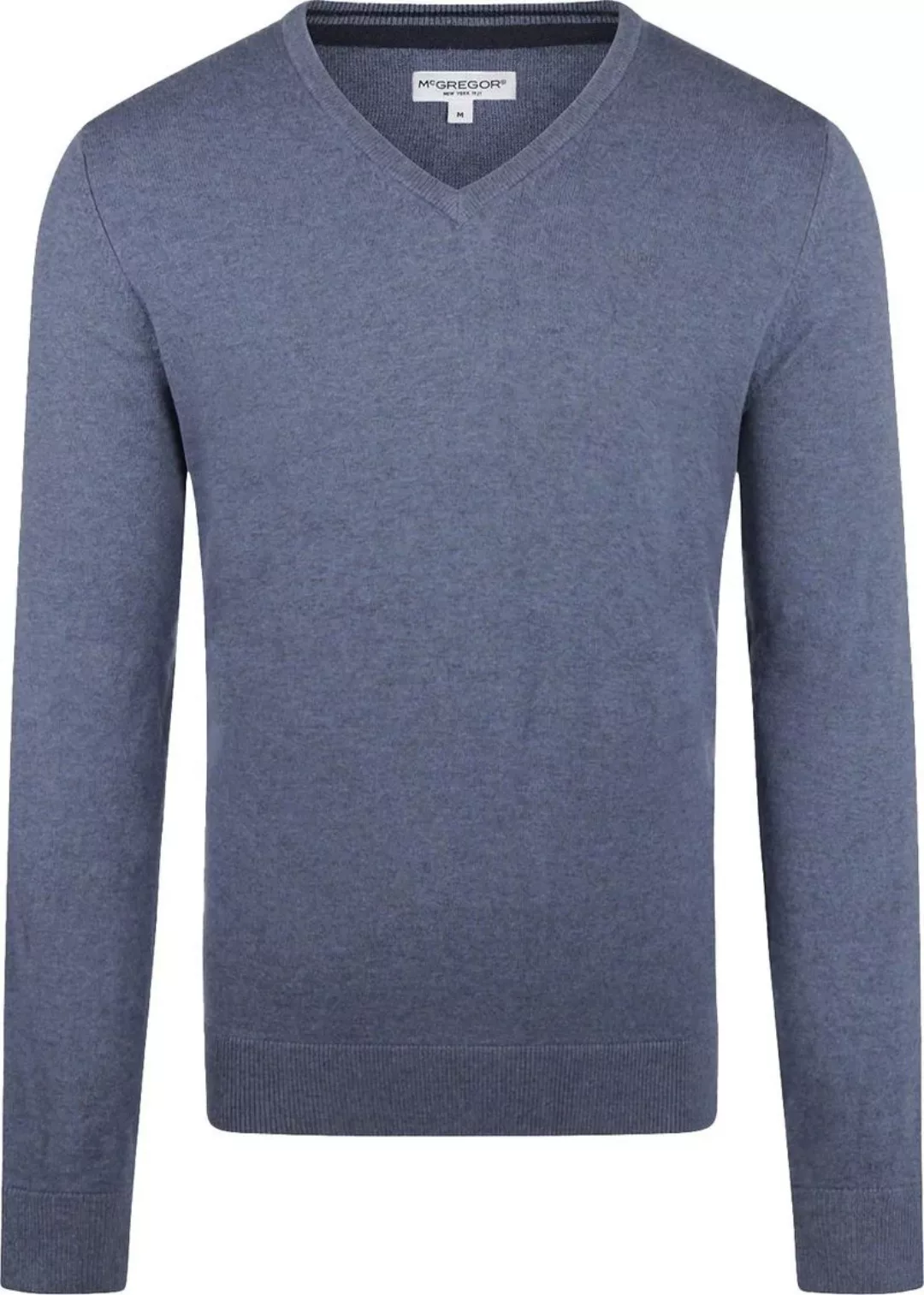 McGregor Pullover Wool Mix Mid Blau - Größe XXL günstig online kaufen