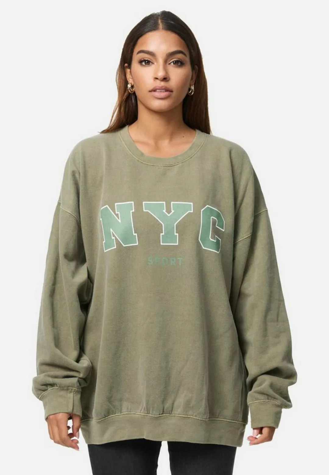 Worldclassca Longsweatshirt Worldclassca Oversized Sweatshirt NYC Sport Lan günstig online kaufen