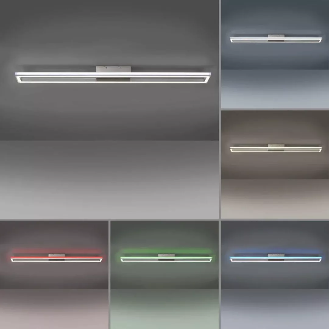 Paul Neuhaus Helix LED-Deckenlampe, rechteckig günstig online kaufen