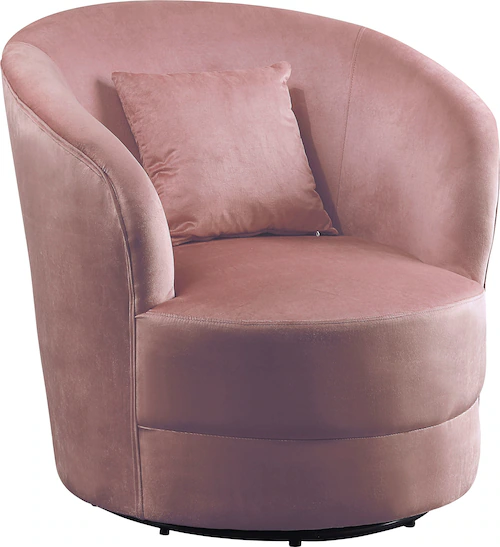 ATLANTIC home collection Drehsessel "Colin", 360Â frei drehend, in Samtvelo günstig online kaufen