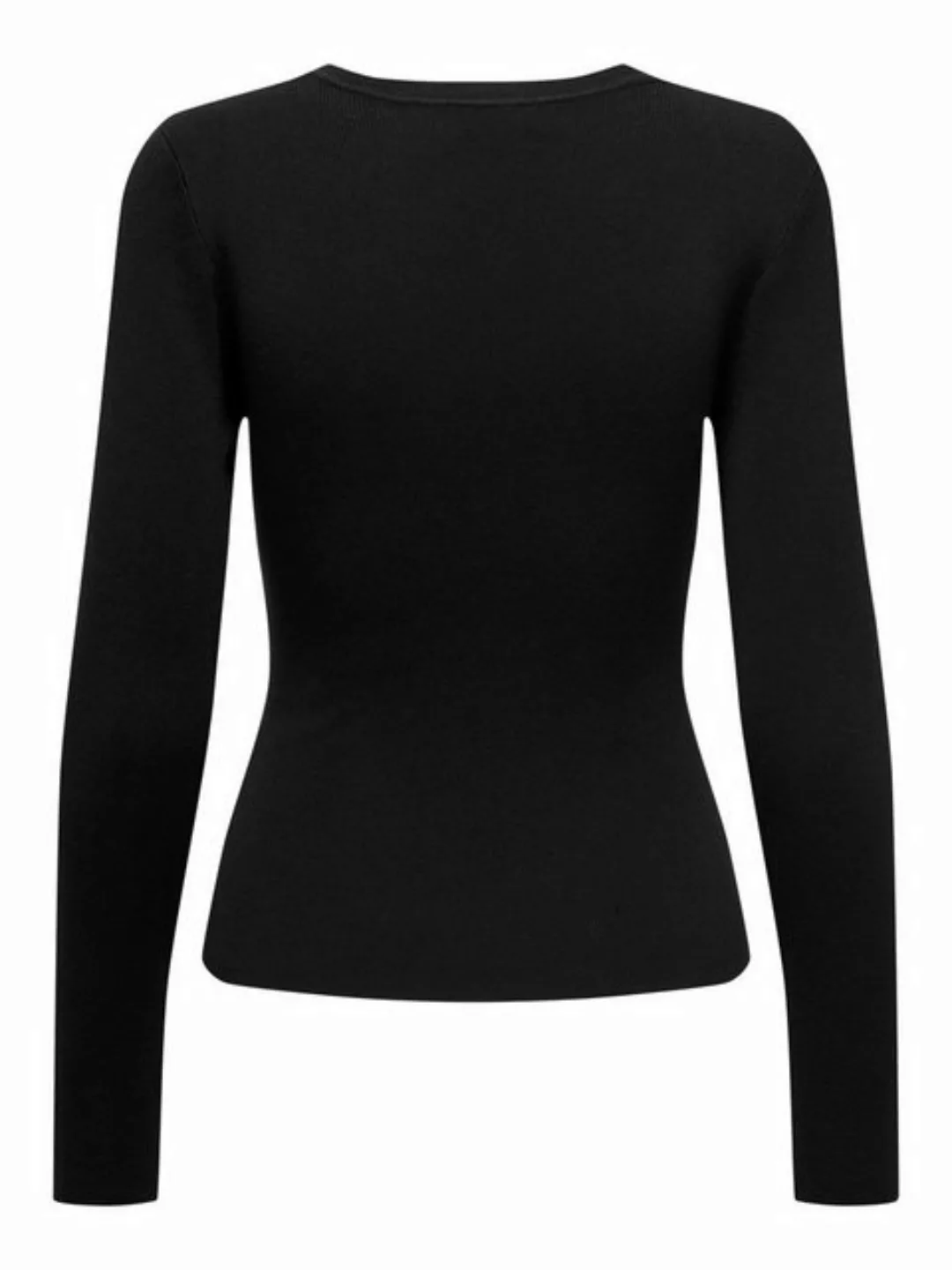 JDY Strickpullover - Langarmtop einfarbig - Langarmshirt Slim Fit uni günstig online kaufen