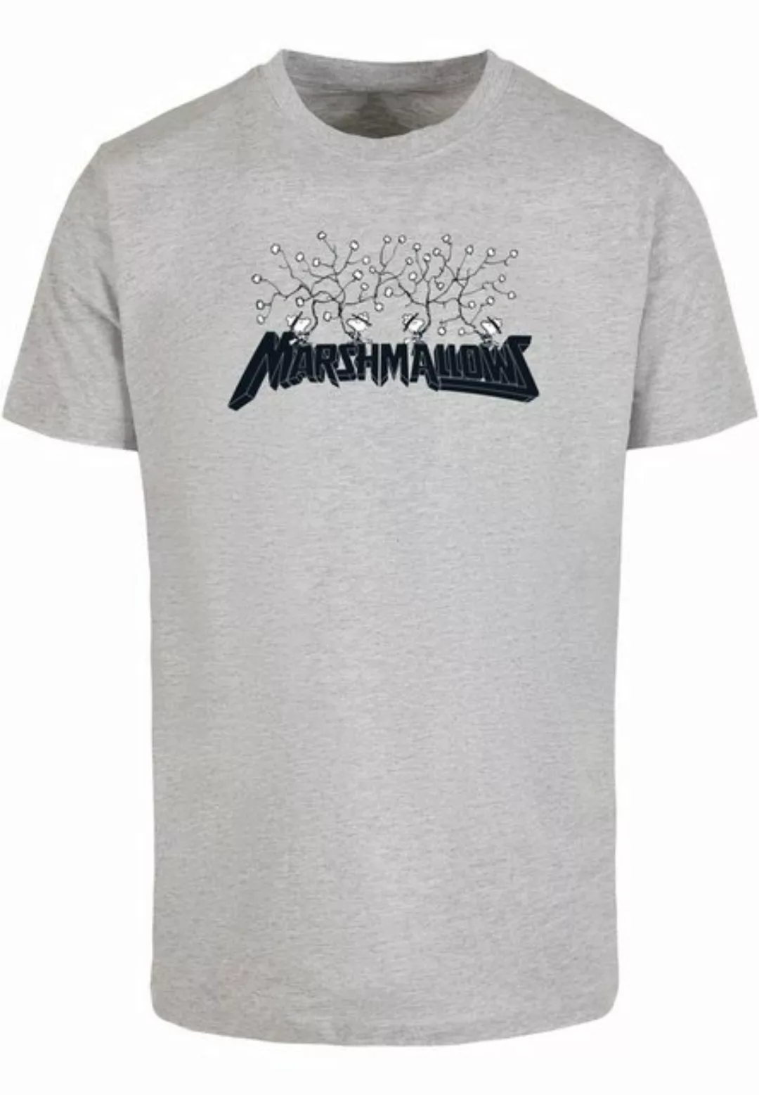 Merchcode T-Shirt Merchcode Herren Peanuts - Marshmallows T-Shirt Round Nec günstig online kaufen