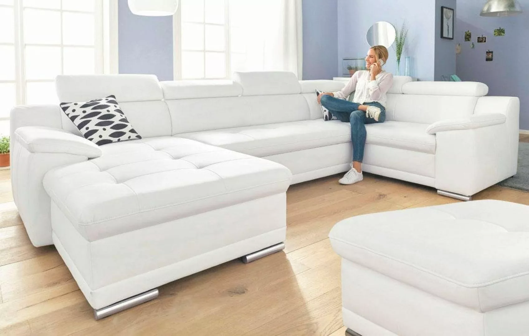 sit&more Polsterhocker "Coria" günstig online kaufen