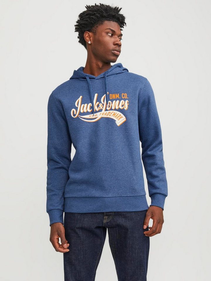 Jack & Jones Kapuzensweatshirt JJELOGO SWEAT HOOD 2 COL 23/24 NOOS günstig online kaufen