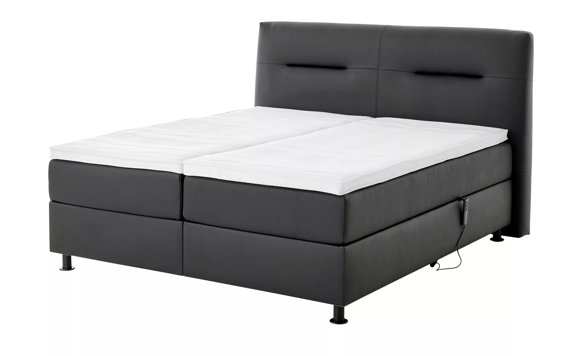 vanDoorn Boxspringbett mit Motor  Earl Motor ¦ schwarz ¦ Maße (cm): B: 196 günstig online kaufen