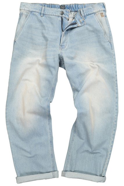 STHUGE 5-Pocket-Jeans STHUGE Jeans Baggy Fit 5-Pocket bleached Denim günstig online kaufen