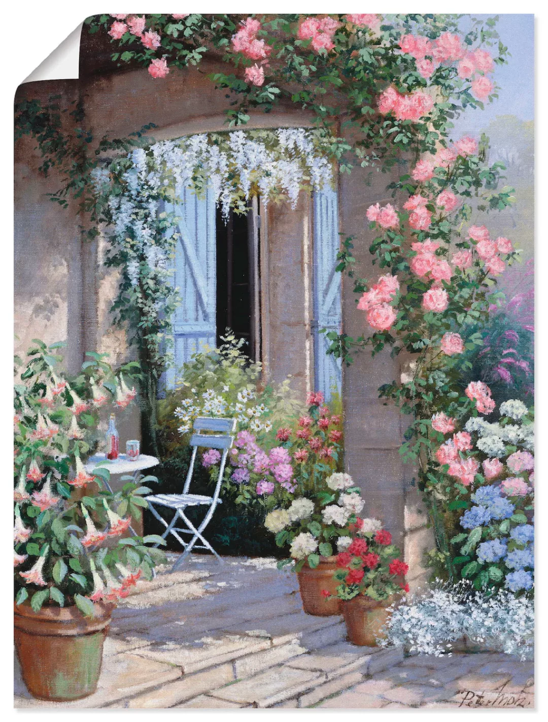 Artland Wandbild "Blumenangebot", Garten, (1 St.), als Leinwandbild, Poster günstig online kaufen