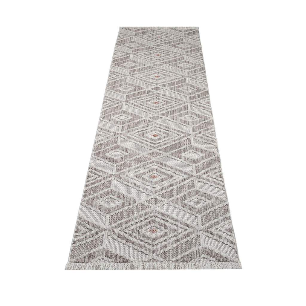 Carpet City Teppich »LINDO 8875«, rechteckig, Kurzflor, Hochtief-Muster/ 3D günstig online kaufen