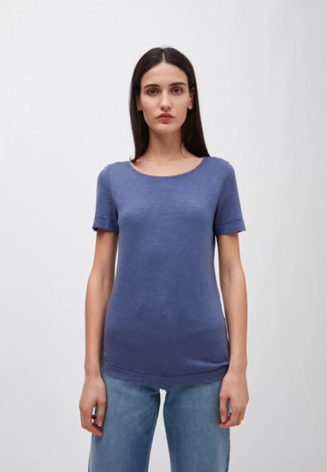 Johannaa - Damen T-shirt Aus Bio-baumwolle-kapok Mix günstig online kaufen