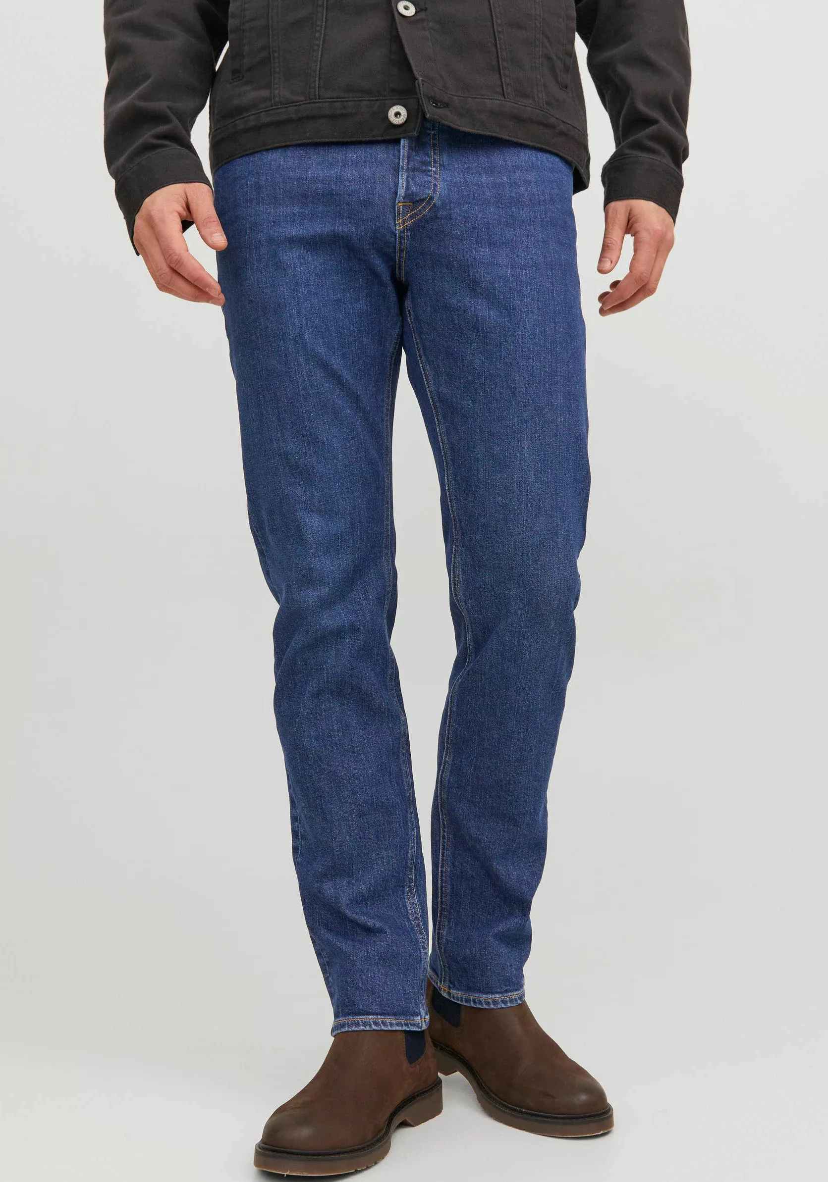 Jack & Jones Tapered-fit-Jeans "JJIMIKE JJORIGINAL AM 385 NOOS" günstig online kaufen
