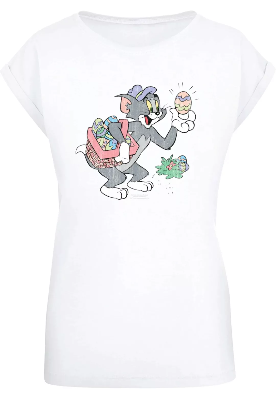 ABSOLUTE CULT T-Shirt "ABSOLUTE CULT Damen Ladies Tom and Jerry - Tom Egg H günstig online kaufen