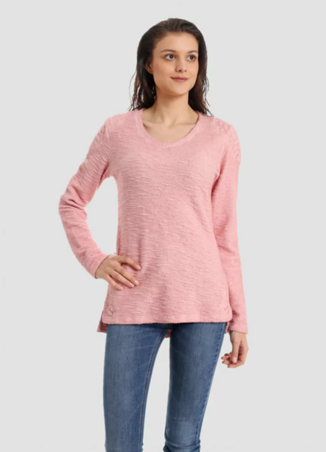 Wor-4055 Damen G.Dyed Sweatshirt günstig online kaufen