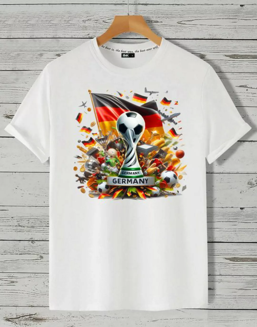 RMK T-Shirt Herren Shirt Trikot Fan Fußball Pokal Deutschland Germany EM WM günstig online kaufen