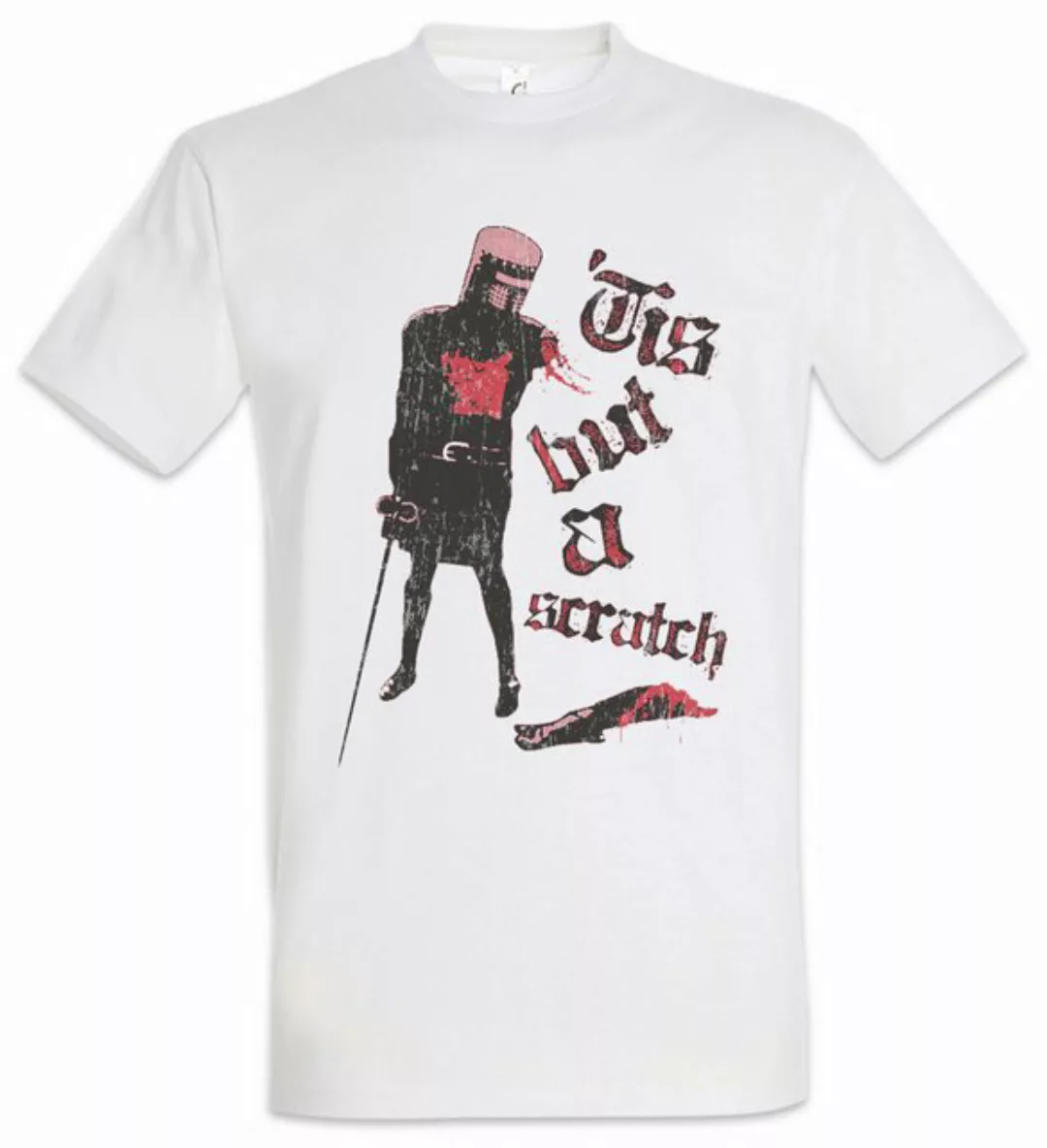 Urban Backwoods Print-Shirt Tis But A Scratch Herren T-Shirt Monty Fun Blac günstig online kaufen