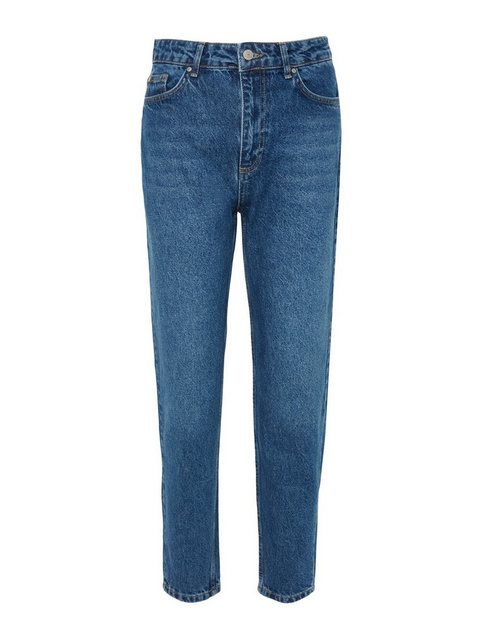 Trendyol 7/8-Jeans (1-tlg) Plain/ohne Details günstig online kaufen