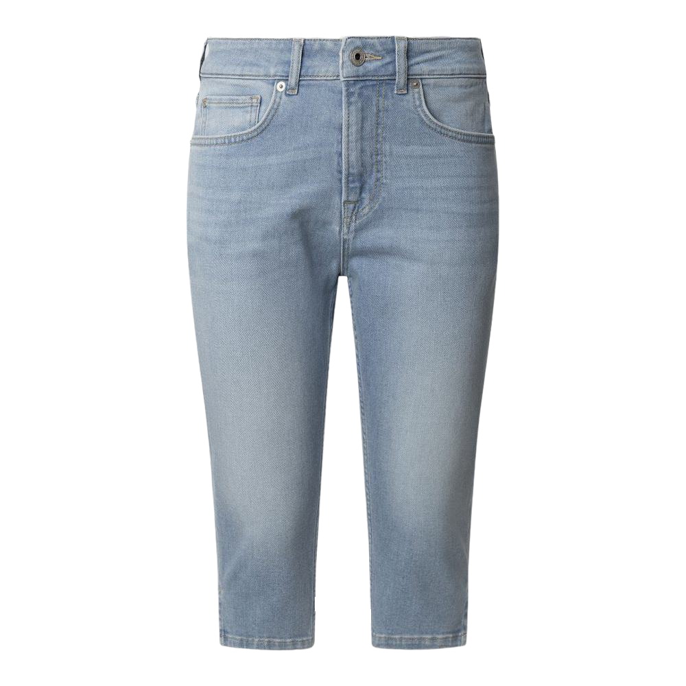 Pepe Jeans Damen Bermuda Short CROP HW MARY - High Waist Regular Fit Blau günstig online kaufen