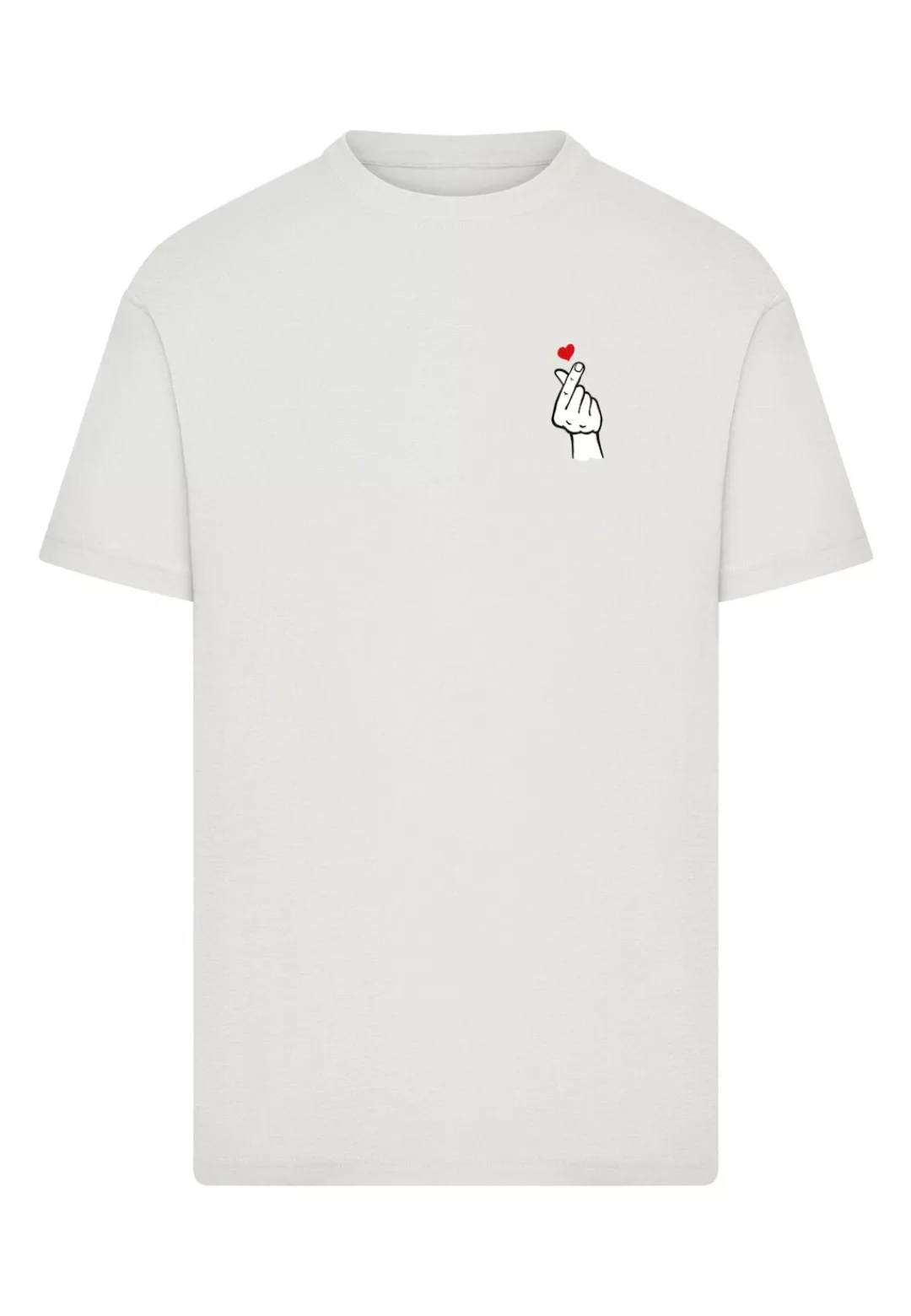 MisterTee T-Shirt "MisterTee Herren Love Sign Tee 2.0", (1 tlg.) günstig online kaufen
