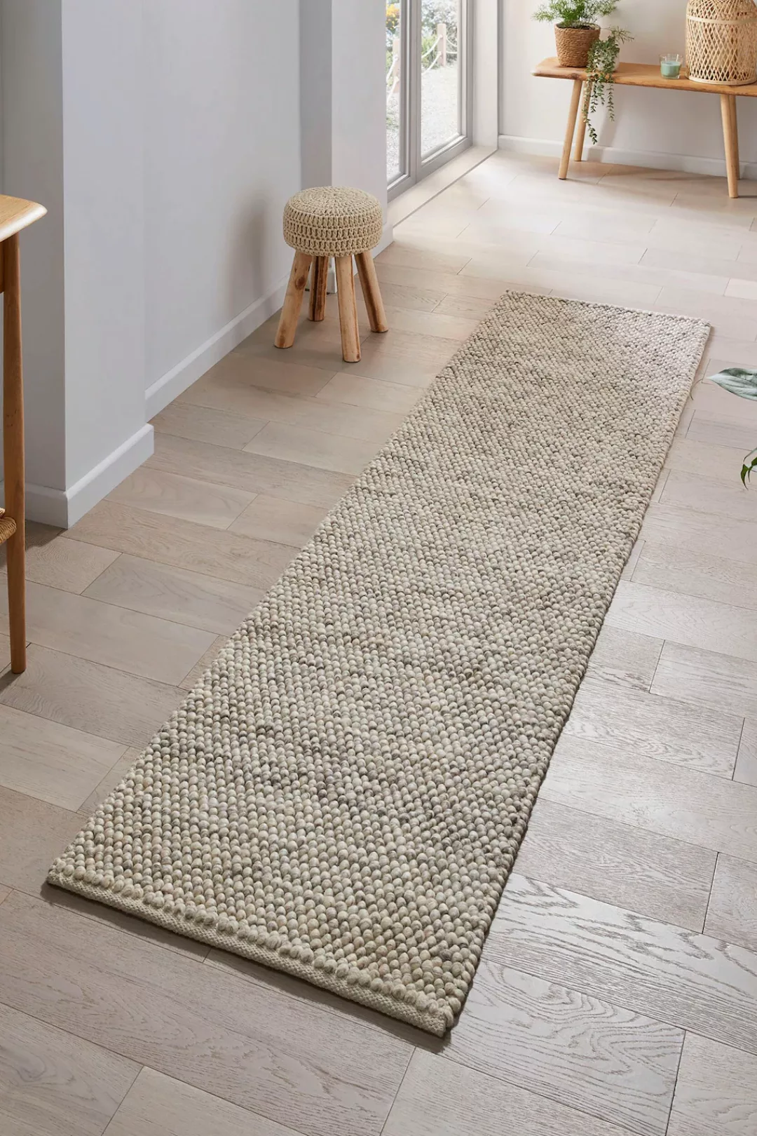 FLAIR RUGS Läufer »Minerals«, rechteckig, 10 mm Höhe, Teppich aus Wollmisch günstig online kaufen