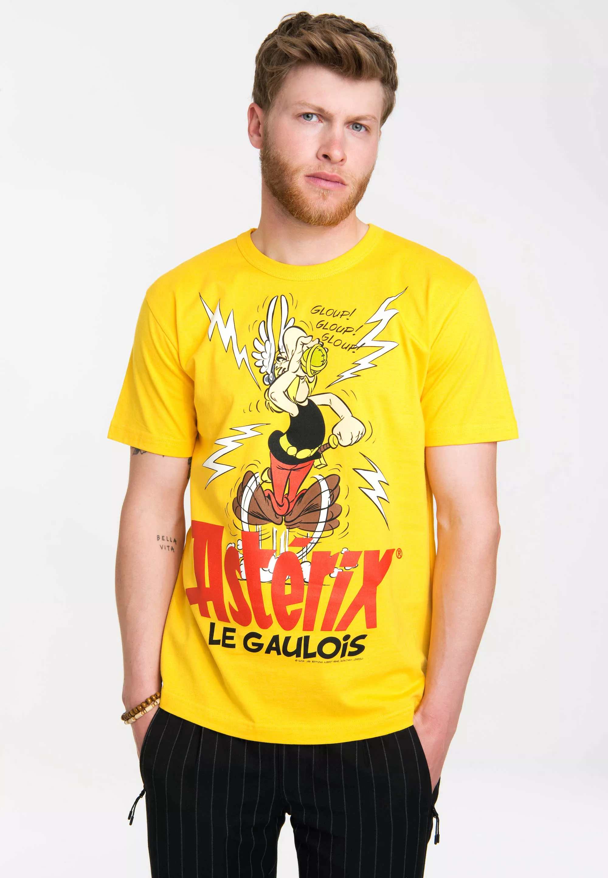 LOGOSHIRT T-Shirt "Asterix - Der Gallier", mit Retro-Print günstig online kaufen