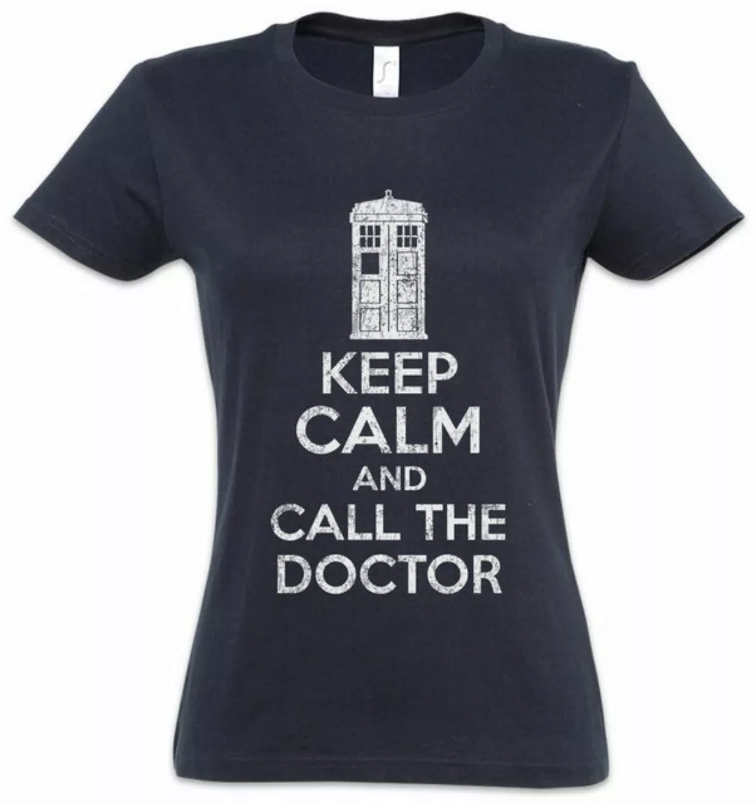 Urban Backwoods Print-Shirt Keep Calm And Call The Doctor Damen T-Shirt Dok günstig online kaufen