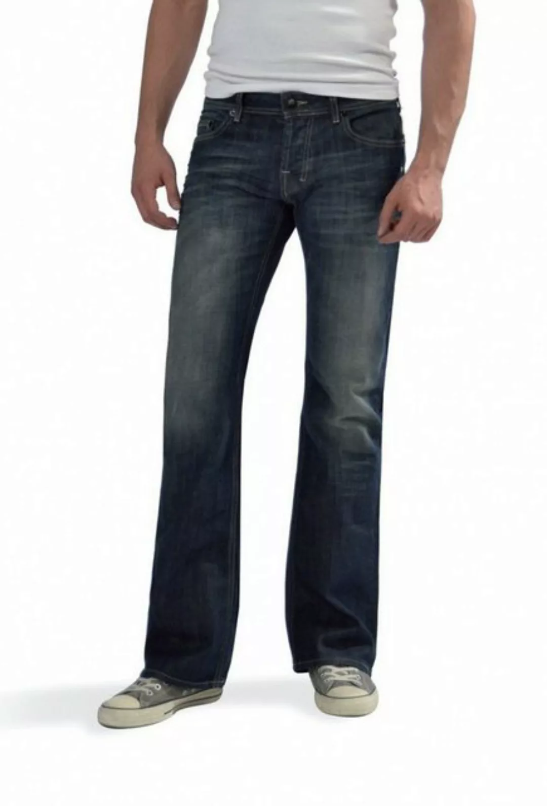 LTB Herren Jeans Tinman Bootcut Blau - 2 Years Wash günstig online kaufen
