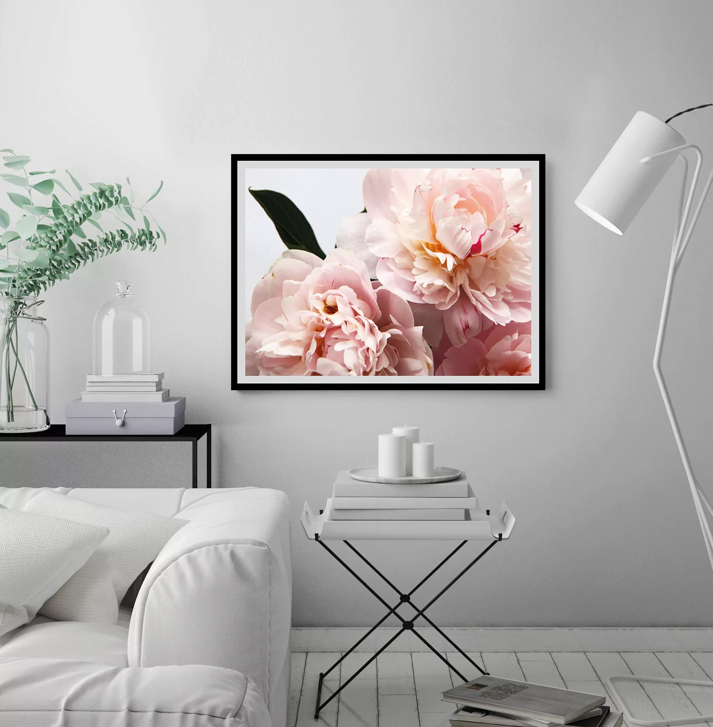 queence Bild »Runa«, Blumen, Rosen, gerahmt günstig online kaufen