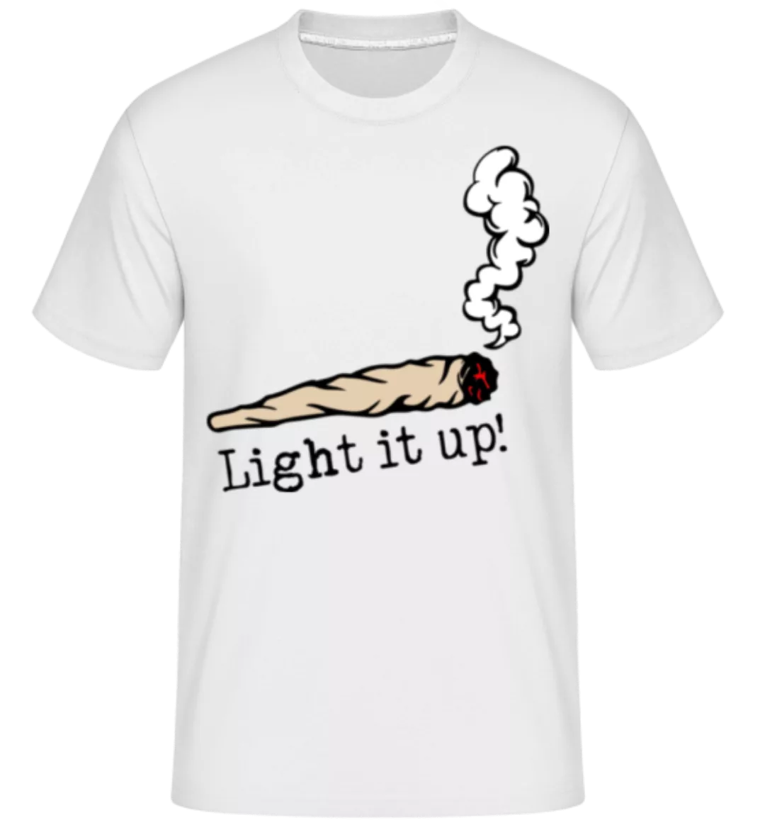 Cannabis Light It Up · Shirtinator Männer T-Shirt günstig online kaufen