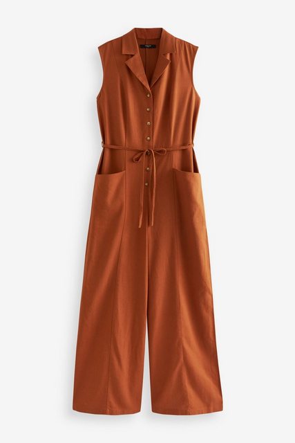 Next Jumpsuit Jumpsuit aus Leinengemisch (1-tlg) günstig online kaufen