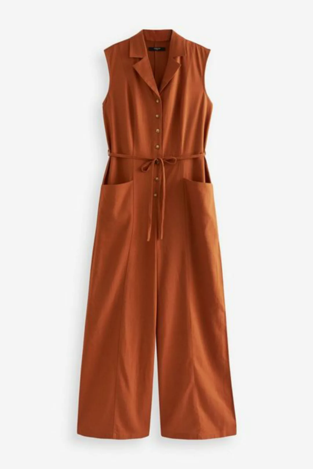 Next Jumpsuit Jumpsuit aus Leinengemisch (1-tlg) günstig online kaufen