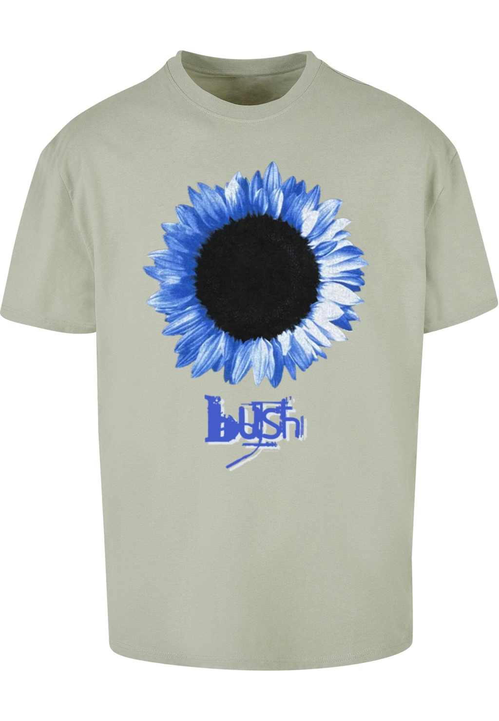 Merchcode T-Shirt "Merchcode Bush - Flower Sage Heavy Oversize Tee" günstig online kaufen