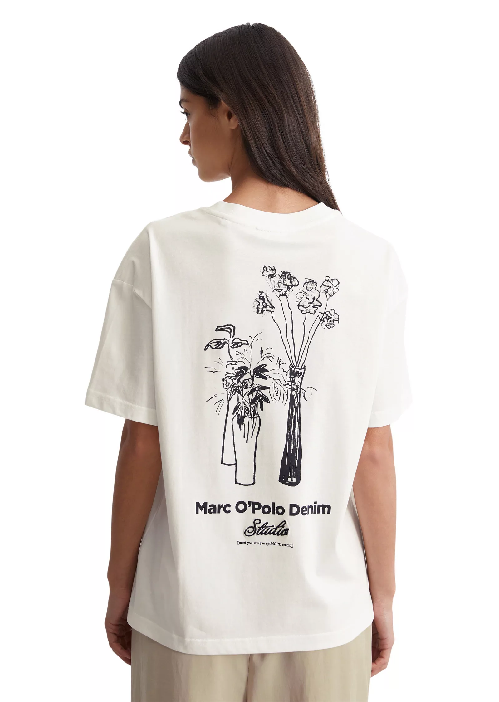 Marc OPolo DENIM T-Shirt "aus Organic Cotton" günstig online kaufen