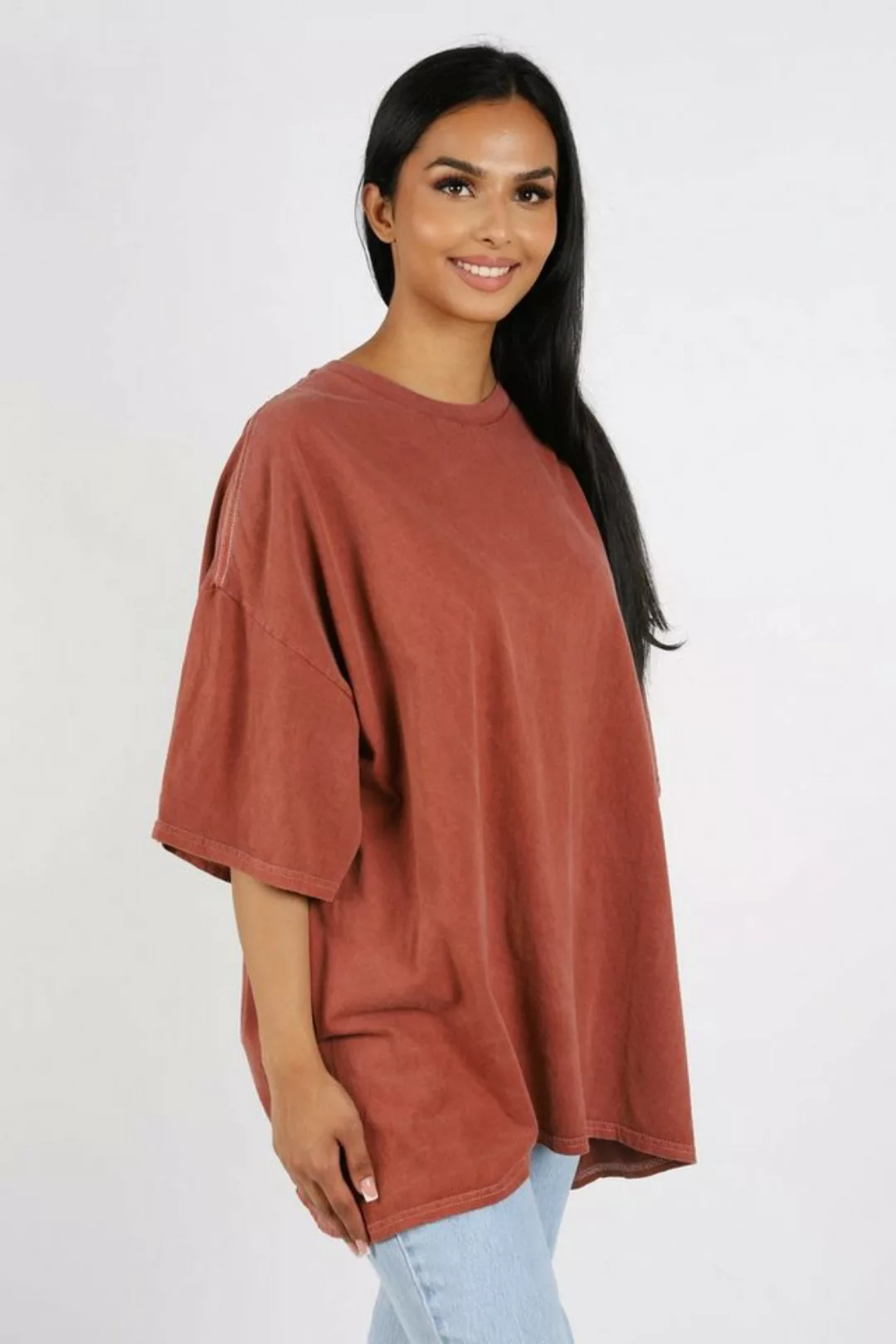 Worldclassca Oversize-Shirt Worldclassca Oversized Lounge Uni T-Shirt lang günstig online kaufen