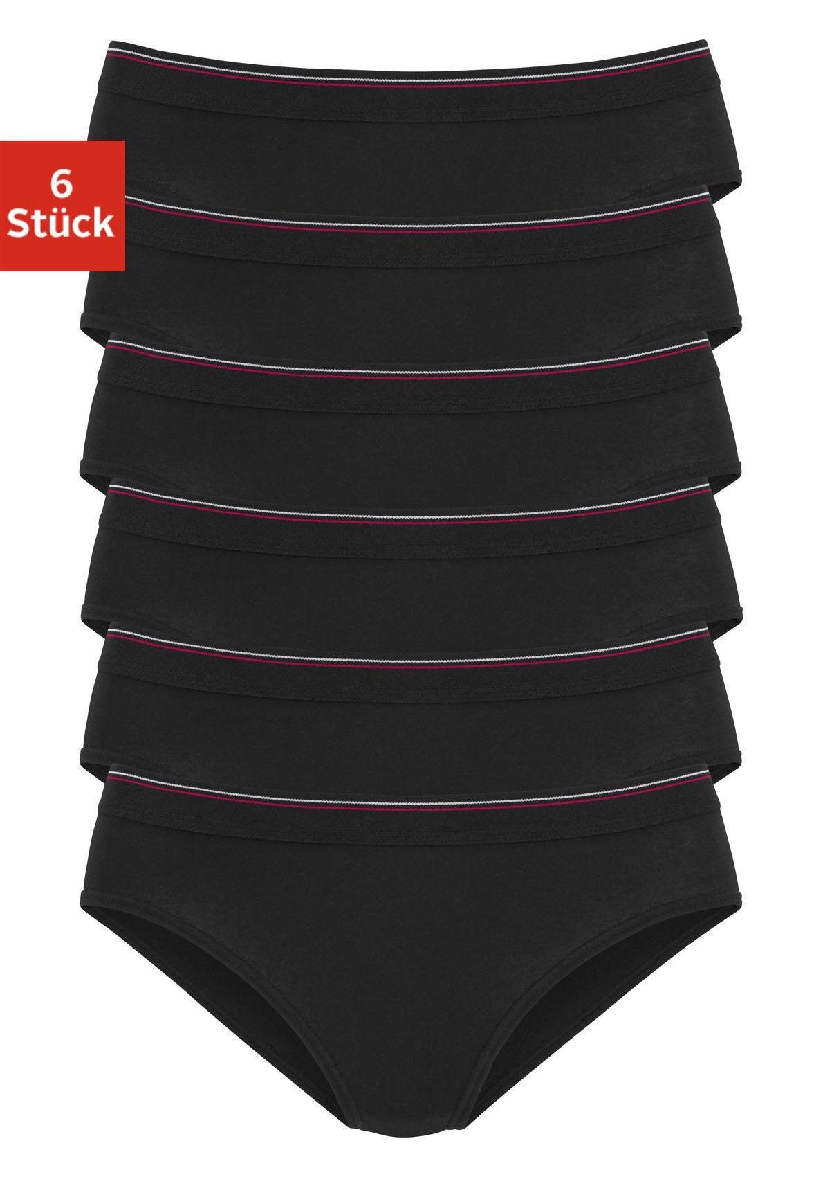 H.I.S Bikinislip (6er-Pack) aus elastischer Baumwoll-Qualität günstig online kaufen