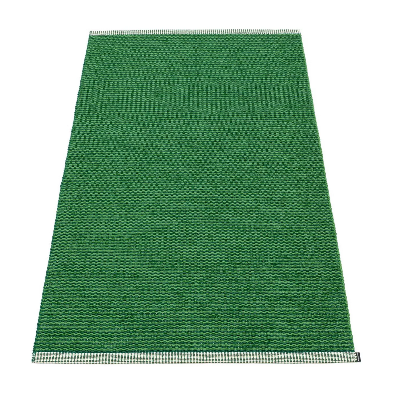 pappelina - Mono Teppich 85x160cm - grasgrün - dunkelgrün/PVC phthalatfrei/ günstig online kaufen